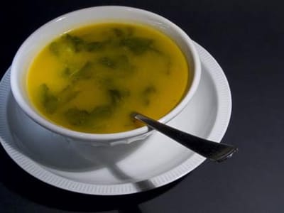 Тиквена супа с праз