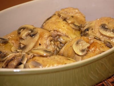 Пиле със сметана