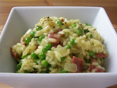 Ризото с грах