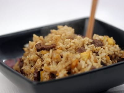 Телешко месо с ориз