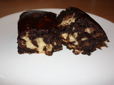 Кекс с какаов сироп