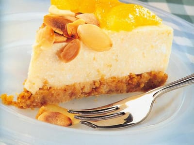 Кайсиев чийзкейк