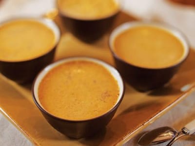 Крем карамел с тиква