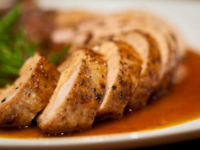 Печено свинско с бира