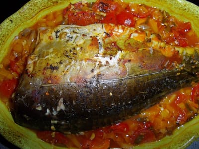 Шаран в доматен сос