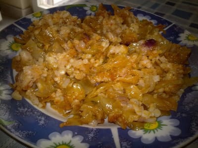 Кисело зеле с ориз