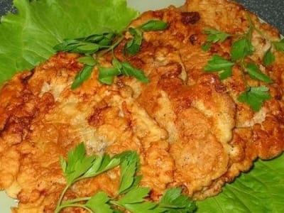 Шницели с кайма и кашкавал