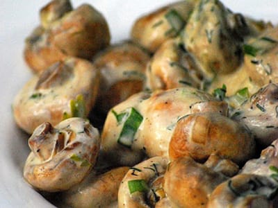 Пикантен гъбен ордьовър