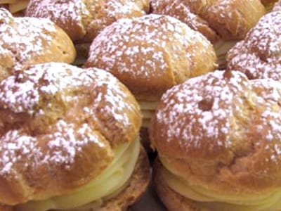 Еклери със сметанов крем