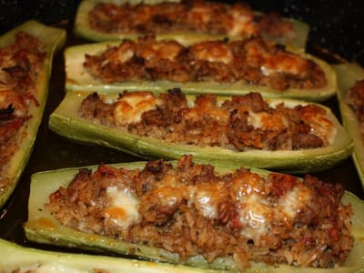 Пълнени тиквички