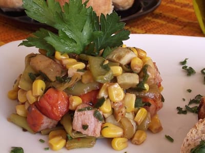 Пъстър зеленчуков аламинут