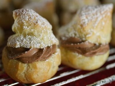 Еклери с шоколадов крем