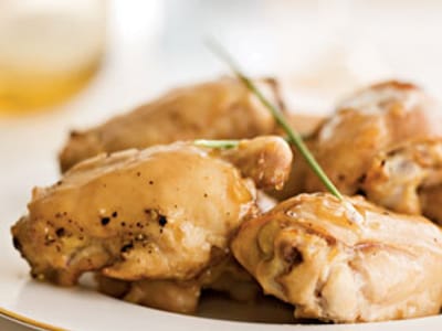 Пиле с горчица