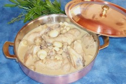 Класическа рецепта за пиле фрикасе