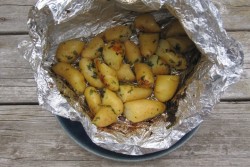 Картофки във фолио